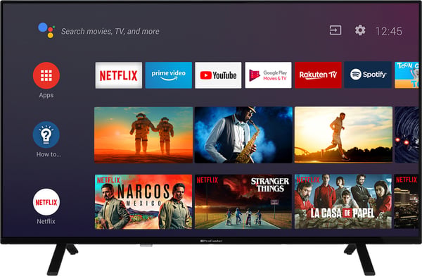 ProCaster 50SL901H 50" 4K Android LED TV