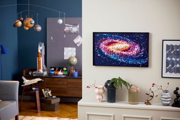 LEGO Art Vintergatans galax Väggkonstset 31212