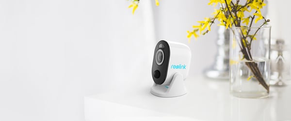 Reolink Argus 3 Pro, 5 MP overvågningskamera til indendørs og udendørs brug, hvid