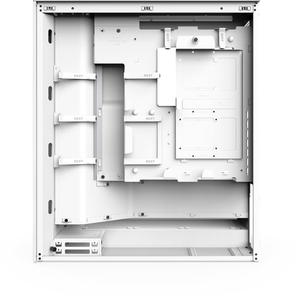 NZXT H7 Flow (2024) ATX-chassis med vindue, hvid