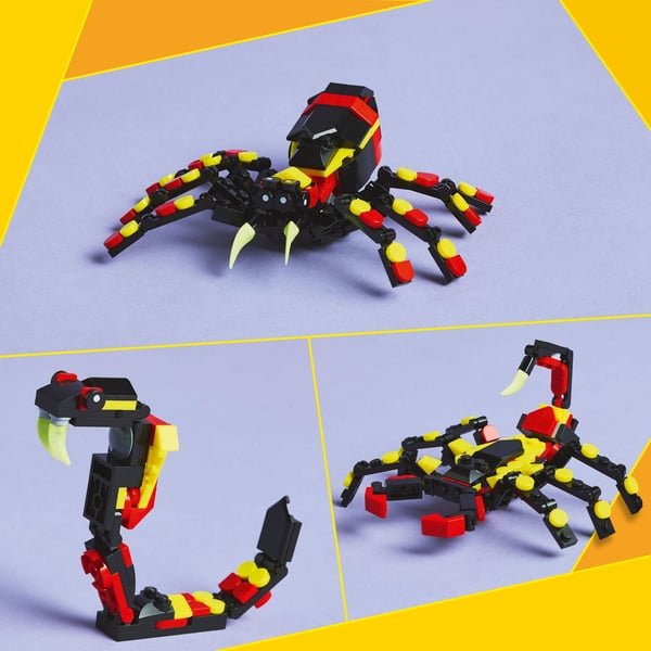 LEGO Creator 31159 – Vilde Dyr: fantastisk edderkop