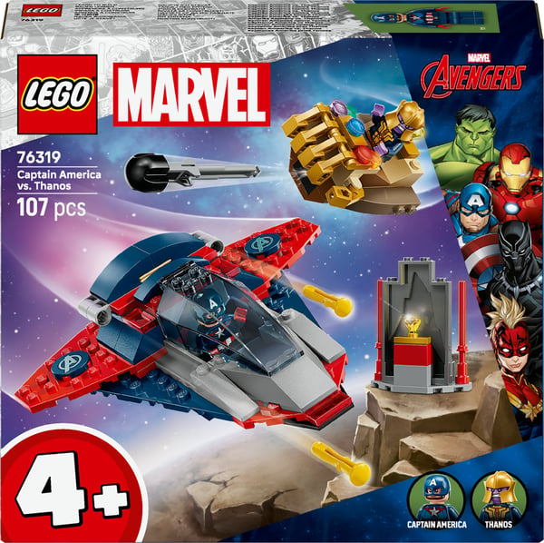 LEGO Marvel 76319 - Captain America mot Thanos