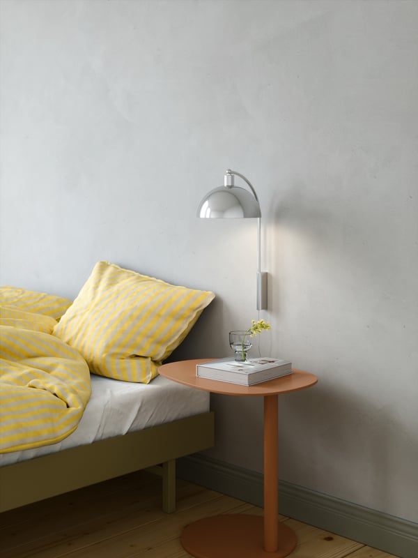 Nordlux Ellen 20 vägglampa, krom