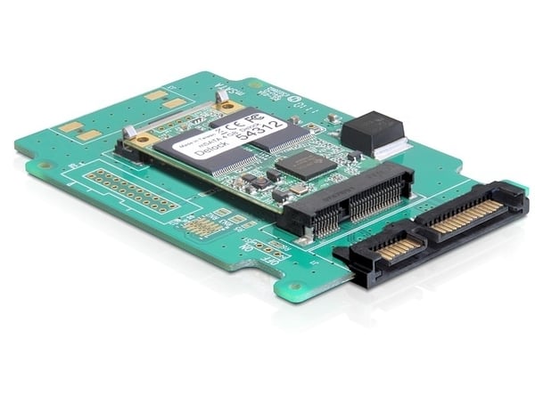 DeLOCK mSATA-adapter, SATA 22pin - mSATA
