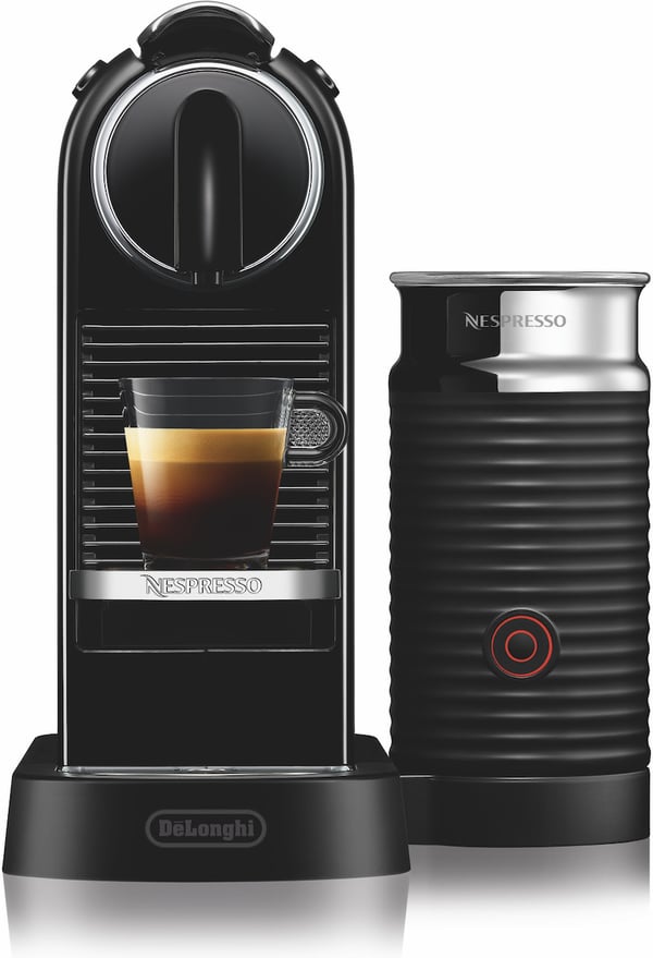 Nespresso Citiz & Milk -kapselmaskin, svart
