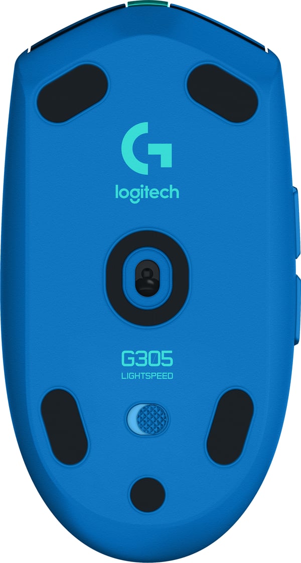 Logitech G305 -trådlös LIGHTSPEED spelmus, blå