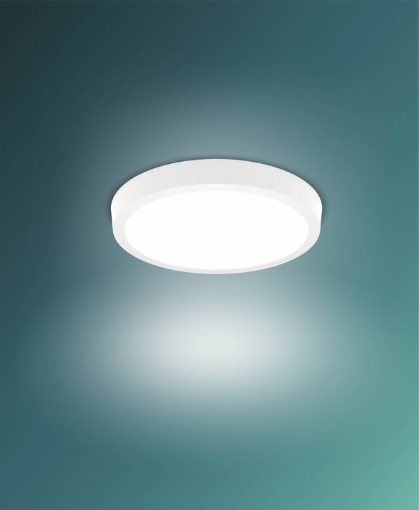 Philips Magneos DL252-taklampe, rund, hvid, 1900 lm, 2700K