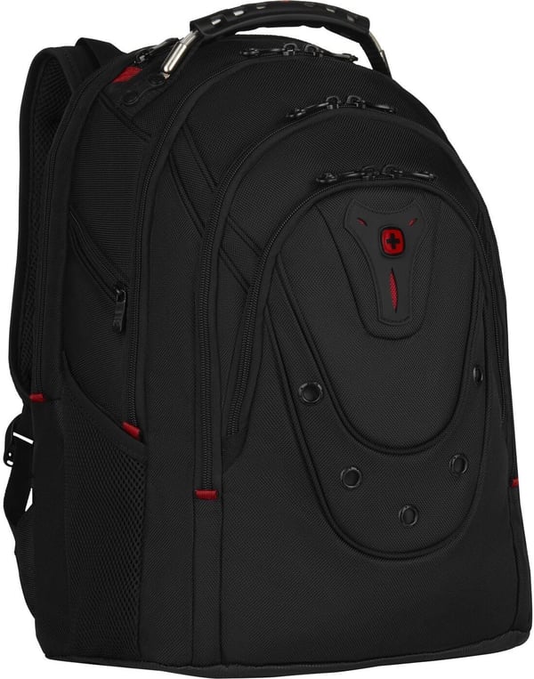 Wenger Ibex Deluxe-rygsæk til 16" bærbare computere, sort