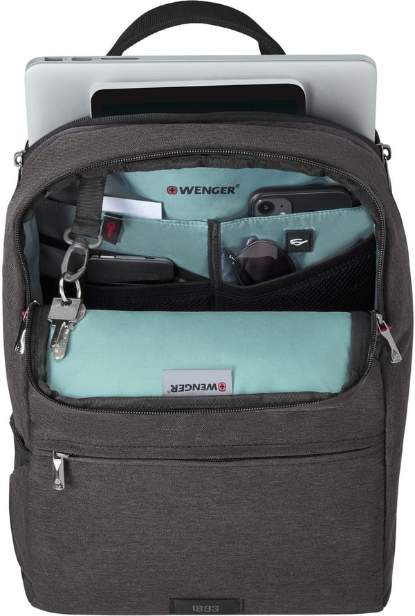 Wenger MX Reload-rygsæk, 14", 17 liter, grå