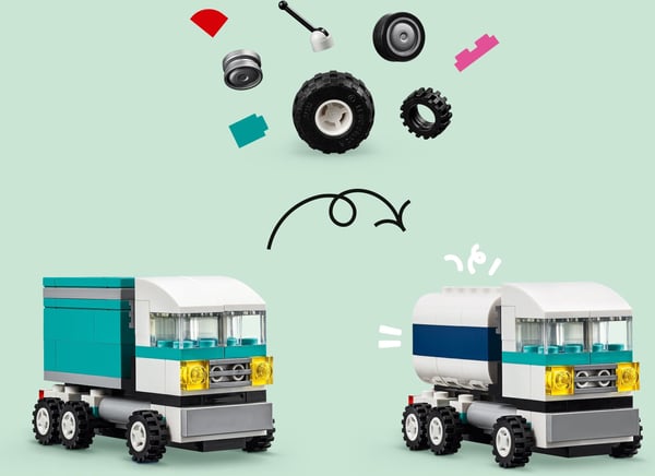 LEGO Classic Kreativa fordon Byggleksak 11036