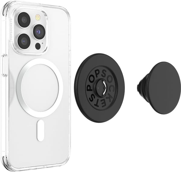 PopSockets PopGrip til MagSafe -holder, sort