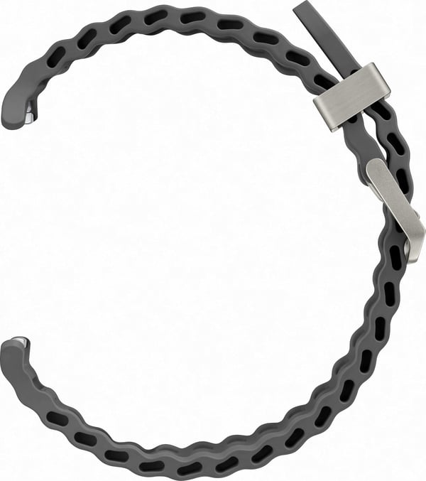 Samsung Galaxy Marine Band -armbånd, Watch Ultra, mørkegrå