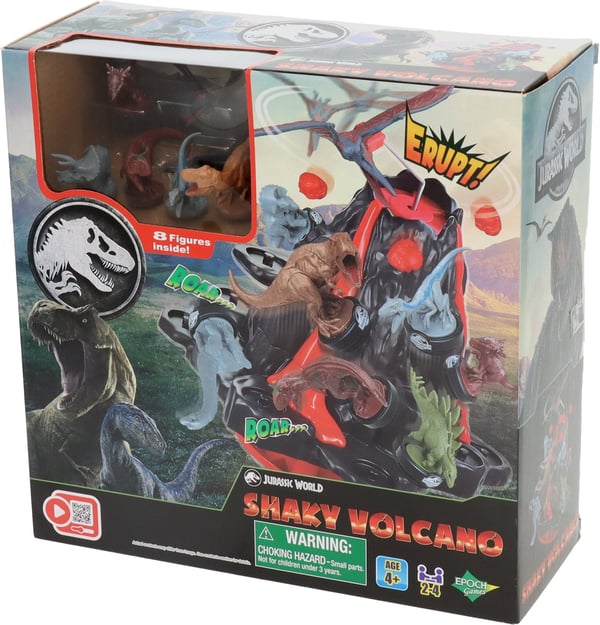 Jurassic World Skakande Vulkan -balansspel