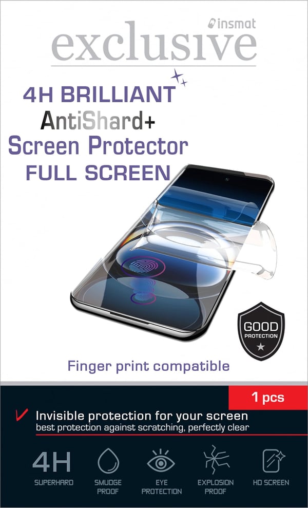 Insmat Antishard+ skyddsfilm, HMD Fusion