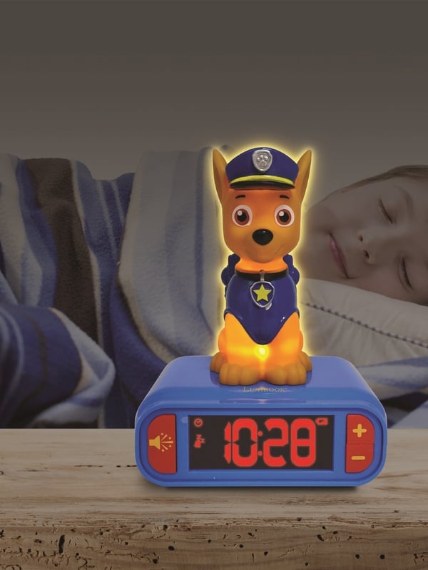 PAW Patrol Vaino Väckarklocka och Nattlampa