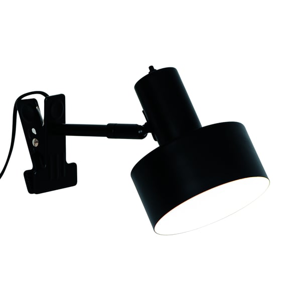 Nordlux Matis klämmlampa, svart