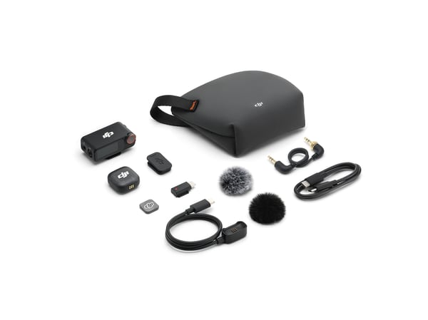 DJI Mic 3 sändare och mottagare