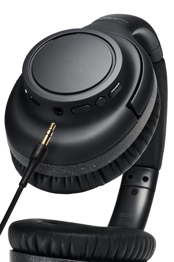 Audio-Technica ATH-S300BTBK hörlurar, svart