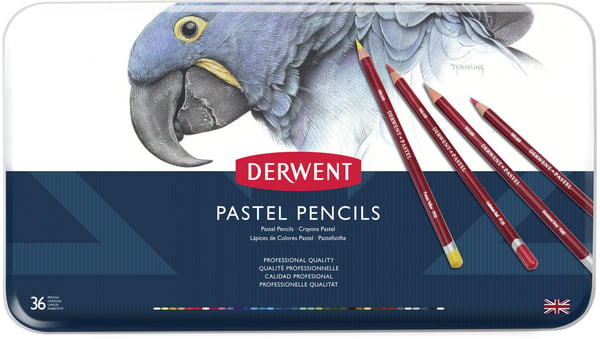 Derwent Pastel Pencil - pastellpennset, 36 pennor