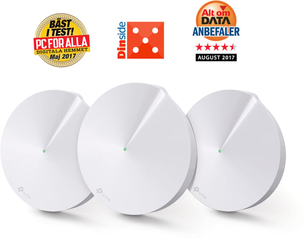 TP-LINK Deco M5 WiFi Mesh-system, 3-pack