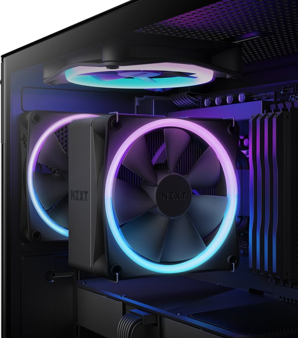 NZXT T120 RGB -processor kylare, svart
