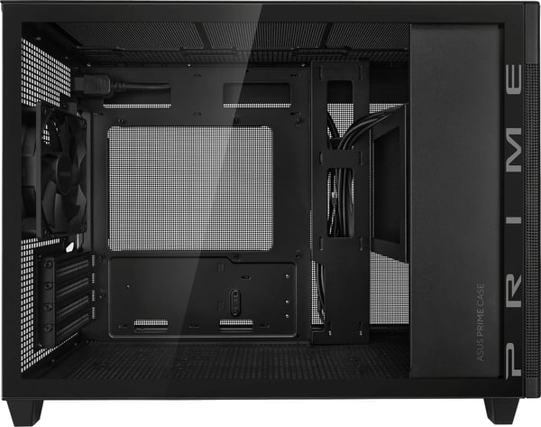 Asus Prime AP201 TG Micro-ATX kabinet med vindue, sort