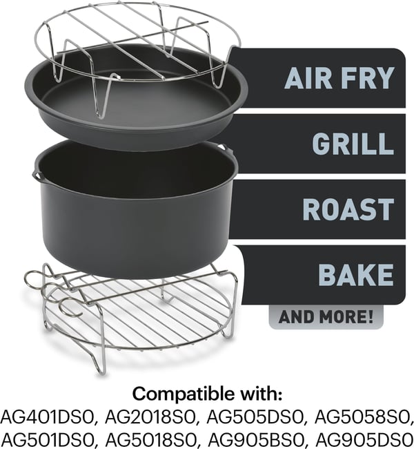 OBH Nordica Easy Fry -tilbehørssæt til OBH Nordica XL air fryer-modeller