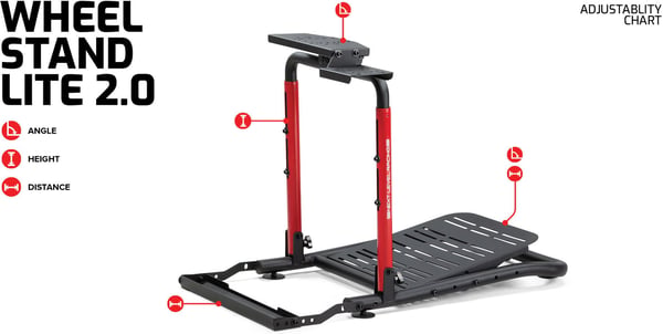 Next Level Racing Wheel Stand Lite 2.0 - ratthalte
