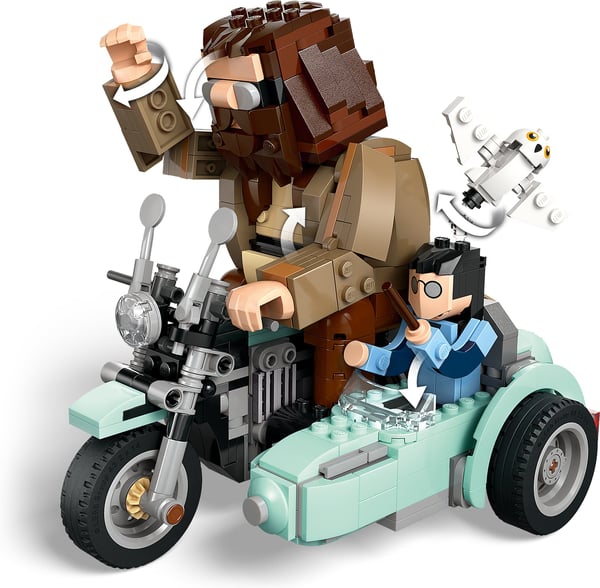 LEGO Harry Potter 76443 – Hagrid og Harry på motorcykelæventure