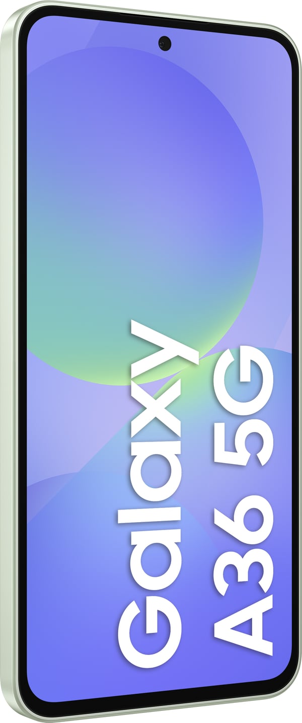 Samsung Galaxy A36 5G mobiltelefon, 128/6 GB, lime