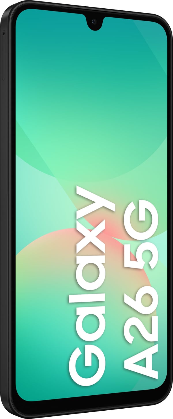 Samsung Galaxy A26 5G-telefon, 128/6 GB, svart