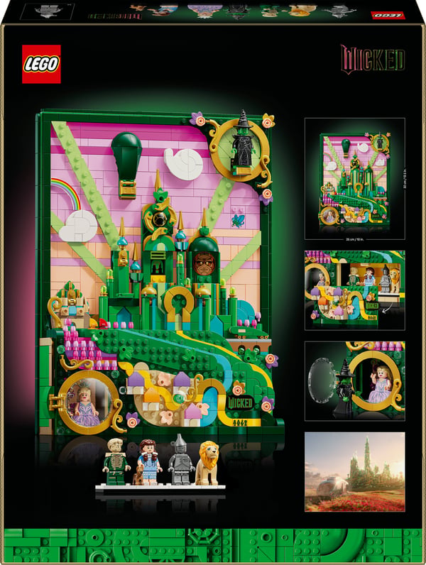 LEGO Wicked 75685 Emerald City - konstverk