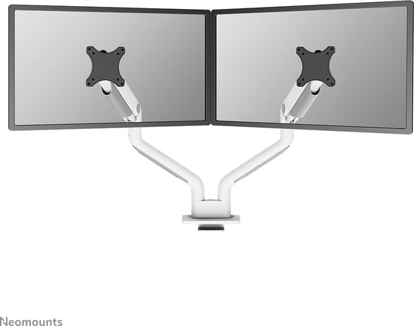 Neomounts DS70S-950WH2 NEXT One monitorarm för två 17-35" skärmar, vit