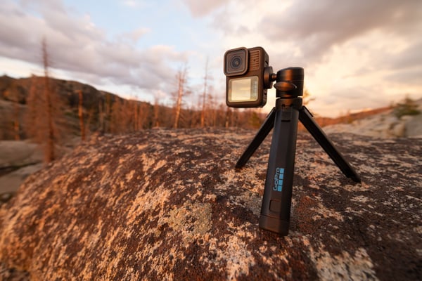 GoPro Stativ + roterbart kulledshuvud