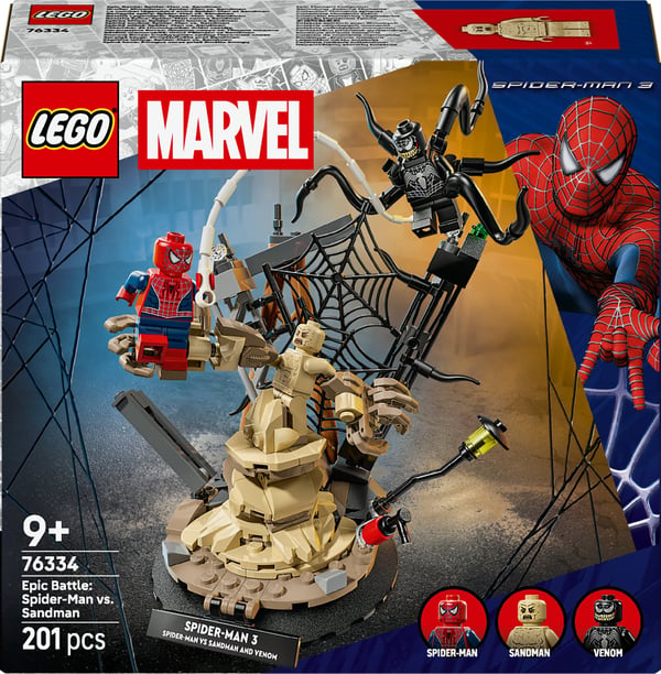 LEGO Super Heroes Marvel 76334 Episk strid: Spider-Man mot Sandman