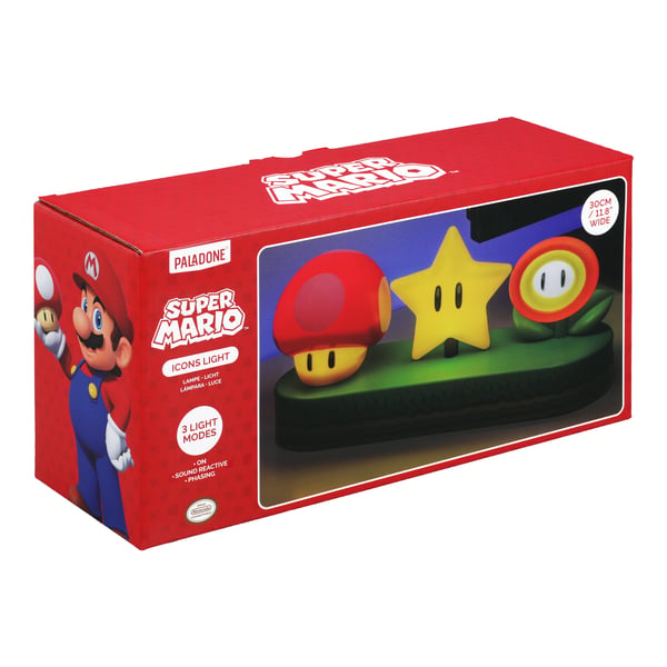 Paladone Super Mario Ikoner dekorationsljus