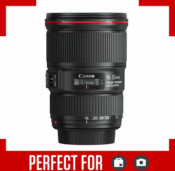 Canon EF 16-35 mm f/4L IS USM vidvinkelzoom