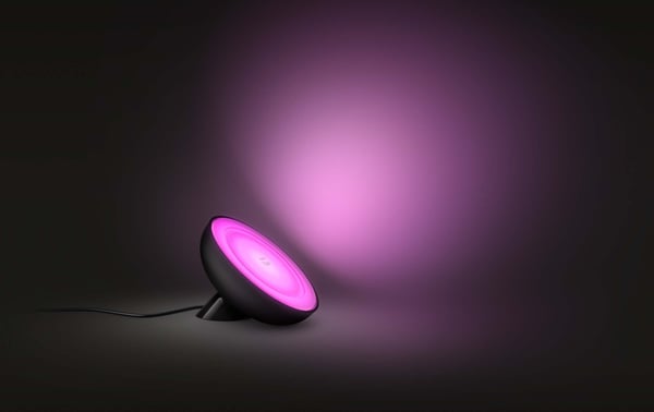 Philips Hue Bloom hvid og farve atmosfære - Smart bordlampe, sort