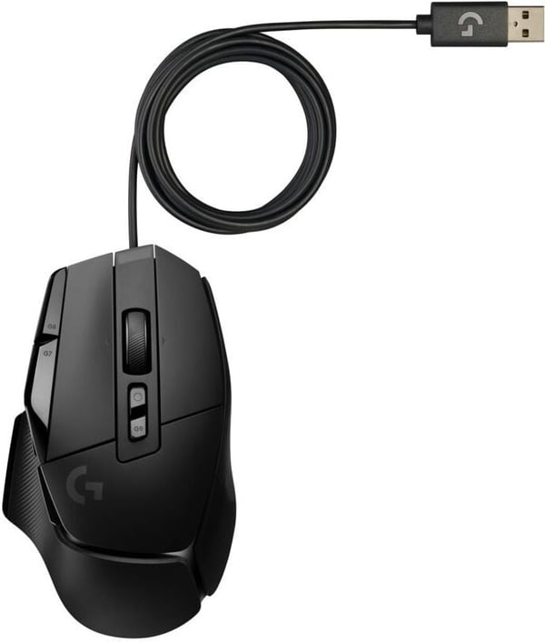 Logitech G502 X -spilmus, sort