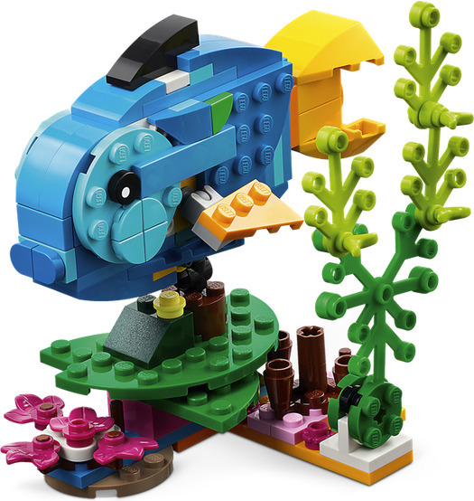 LEGO Creator Exotisk papegoja 31136 Byggset (253 delar)