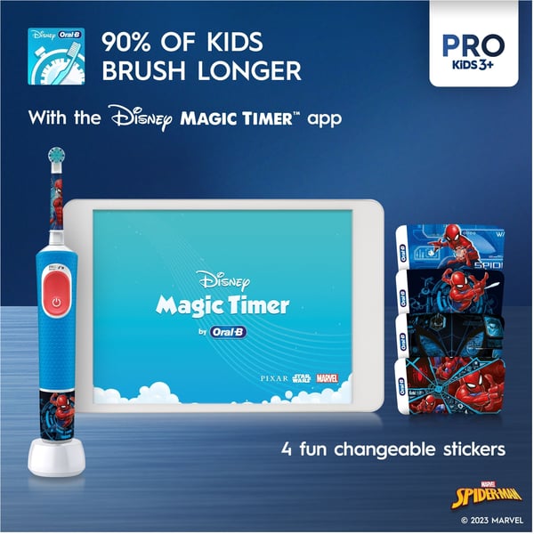Oral-B Vitality Pro Kids Spider-Man -el-tandbørste