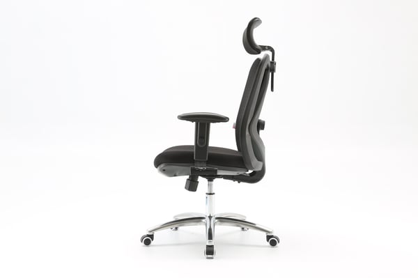 Sihoo M18 - ergonomisk kontorsstol, svart