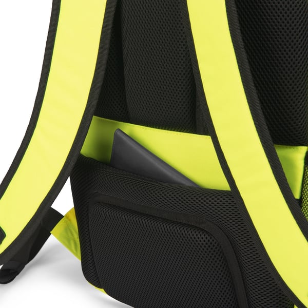 Dicota HI-VIS Base 24L rygsæk, gul