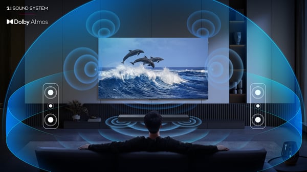 TCL S55H 2.1 Dolby Atmos Soundbar -äänijärjestelmä