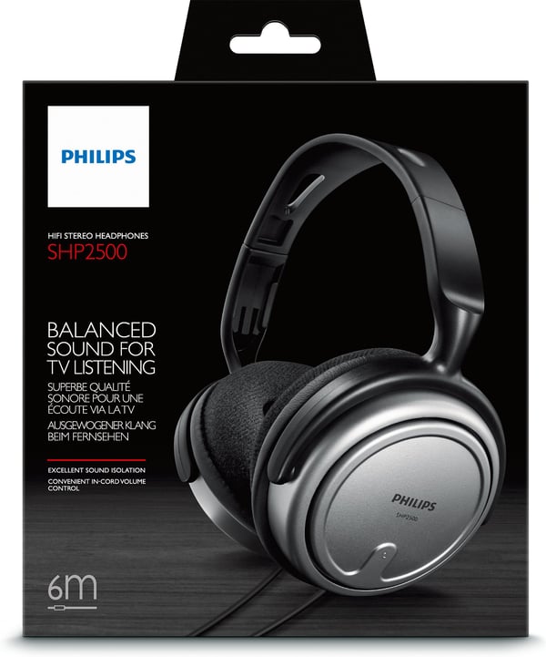 Philips SHP2500/10 trådløse TV-hovedtelefoner