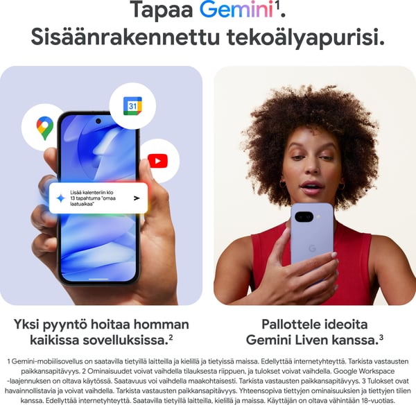 Google Pixel 9a telefon, 128/8 GB, Obsidian