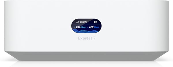 Ubiquiti UniFi Express 7 Wi-Fi 7-router och UniFi-kontrollant