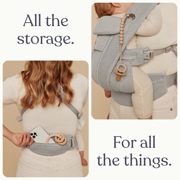 Ergobaby Omni Deluxe Mesh bärsele, Camel