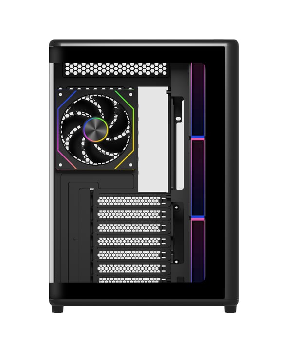 Cooler Master Elite 600 4 Fläktar ATX-chassi, svart