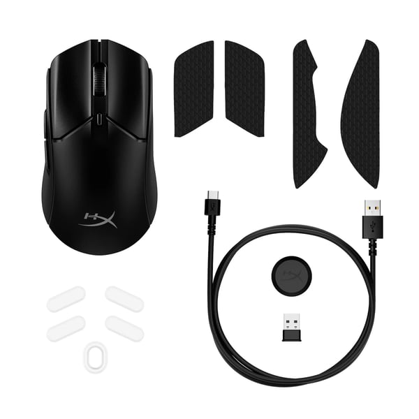 HyperX Pulsefire Haste 2 trådlös speldatormus, svart